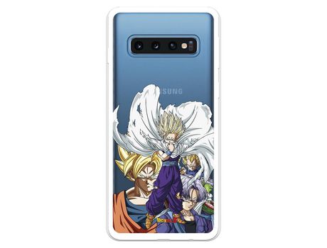Funda para Samsung Galaxy S10 Plus Oficial de Dragon Ball Guerreros Saiyans - Dragon Ball