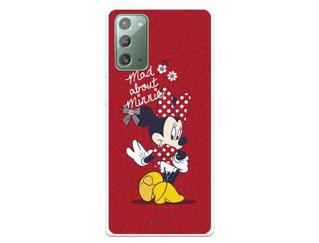 Funda para Samsung Galaxy Note20 Oficial de Disney Minnie Mad About - Clásicos Disney