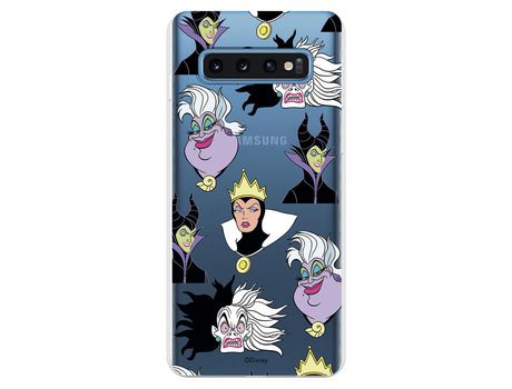 Funda para Samsung Galaxy S10 Oficial de Disney Villanas Patrón