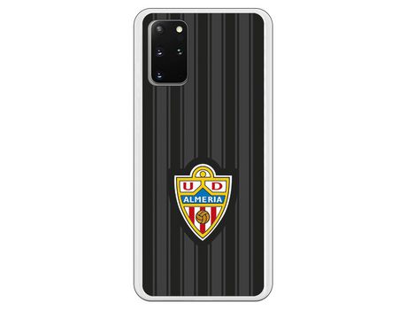 Funda para Samsung Galaxy S20 Plus del Almería fondo negro - Licencia Oficial