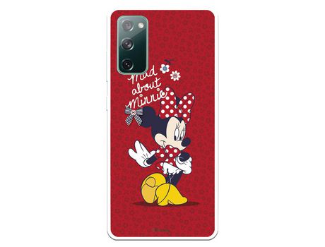 Funda para Samsung Galaxy S20 FE Oficial de Disney Minnie Mad About - Clásicos Disney