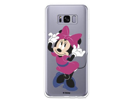 Funda para Samsung Galaxy S8 Oficial de Disney Minnie Rosa - Clásicos Disney