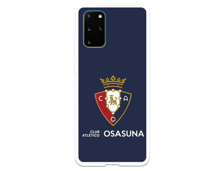 Funda para Samsung Galaxy S20 Plus del Osasuna Escudo Fondo azul - Licencia Oficial CA Osasuna