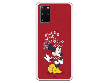 Funda para Samsung Galaxy S20 Plus Oficial de Disney Minnie Mad About - Clásicos Disney