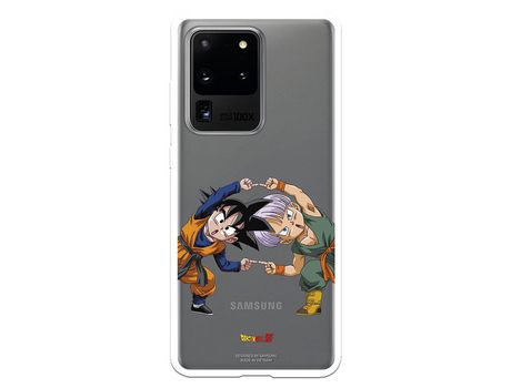 Funda para Samsung Galaxy S20 Ultra Oficial de Dragon Ball Goten y Trunks Fusión