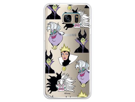 Funda para Samsung Galaxy S7 Edge Oficial de Disney Villanas Patrón