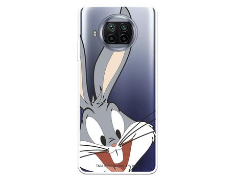 Funda para Xiaomi Mi 10T Lite Oficial de Warner Bros Bugs Bunny Silueta Transparente - Looney Tunes