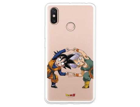 Funda para Xiaomi Mi Max 3 Oficial de Dragon Ball Goten y Trunks Fusión