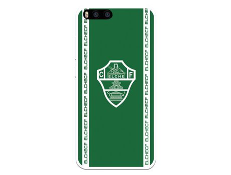 Funda para Xiaomi Mi 6 del Elche CF Escudo Fondo Verde - Licencia Oficial Elche CF
