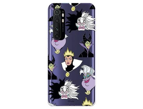 Funda para Xiaomi Mi Note 10 Lite Oficial de Disney Villanas Patrón