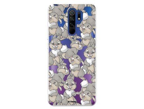 Funda para Xiaomi Redmi 9 Oficial de Disney Tambor Patrones - Bambi