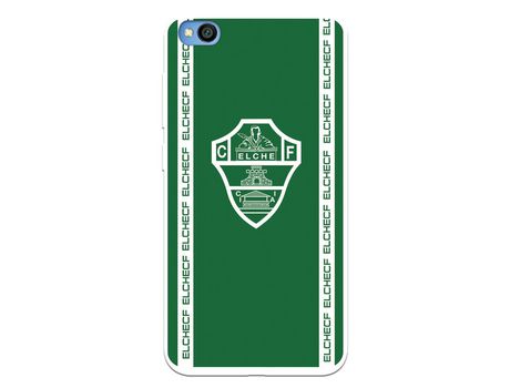 Funda para Xiaomi Redmi Go del Elche CF Escudo Fondo Verde - Licencia Oficial Elche CF