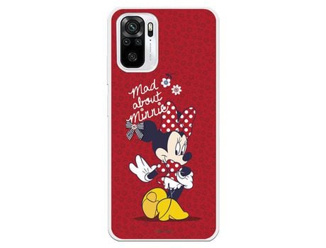 Funda para Xiaomi Redmi Note 10 Oficial de Disney Minnie Mad About - Clásicos Disney