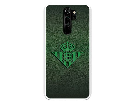 Funda para Xiaomi Redmi Note 8 Pro del Betis Escudo Verde Fondo trama - Licencia Oficial