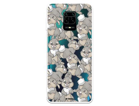 Funda para Xiaomi Redmi Note 9S Oficial de Disney Tambor Patrones - Bambi