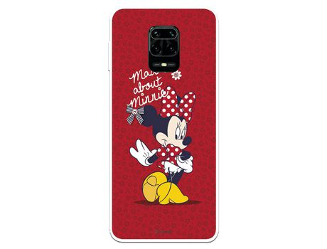Funda para Xiaomi Redmi Note 9S Oficial de Disney Minnie Mad About - Clásicos Disney