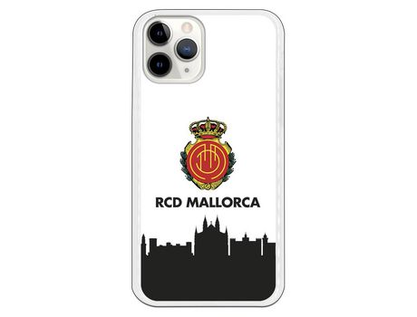 Funda para iPhone 11 Pro del Mallorca RCD Mallorca Skyline - Licencia Oficial RCD Mallorca