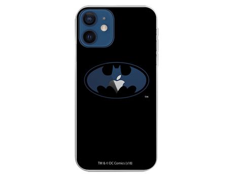 Funda para iPhone 12 Mini Oficial de DC Comics Batman Logo Transparente - DC Comics