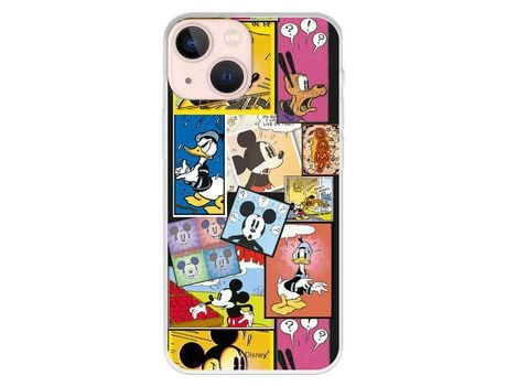 Funda para iPhone 13 Mini Oficial de Disney Mickey Comic - Clásicos Disney