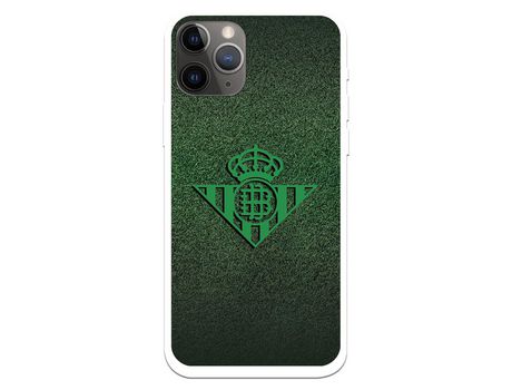 Funda para iPhone 11 Pro del Betis Escudo Verde Fondo trama - Licencia Oficial