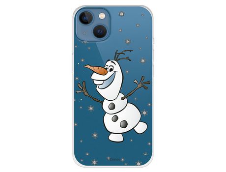 Funda para iPhone 13 Oficial de Disney Olaf Transparente - Frozen