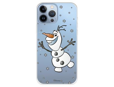 Funda para iPhone 13 Pro Max Oficial de Disney Olaf Transparente - Frozen