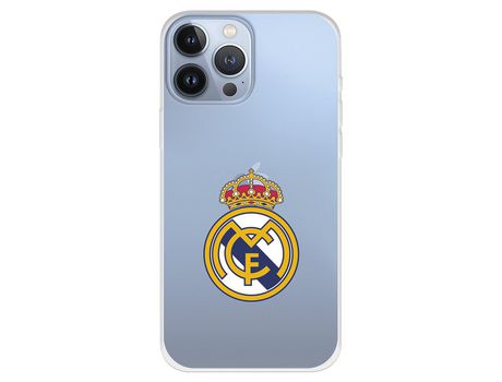 Funda para iPhone 13 Pro Max del Real Madrid Escudo - Licencia Oficial Real Madrid