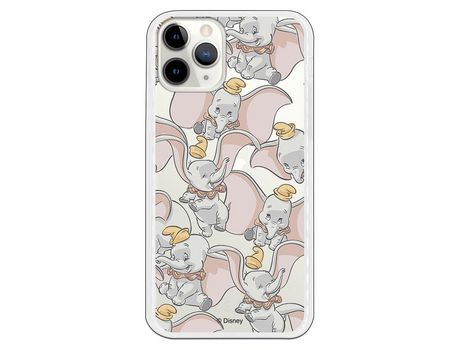 Funda para iPhone 11 Pro Oficial de Disney Dumbo Siluetas Transparente - Dumbo