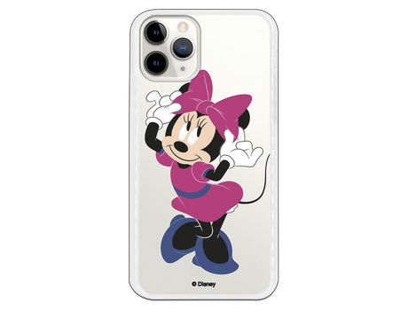 Funda para iPhone 11 Pro Oficial de Disney Minnie Rosa - Clásicos Disney