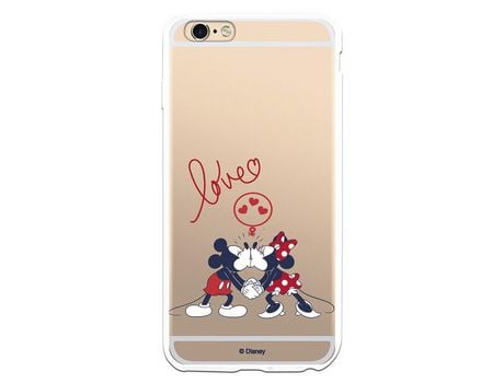 Funda para iPhone 6 Plus Oficial de Disney Mickey y Minnie Love - Clásicos Disney