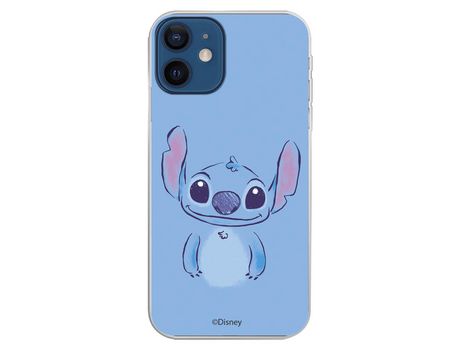 Funda para iPhone 12 Pro Oficial de Disney Stitch azul - Lilo & Stitch