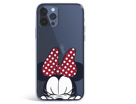 Funda para iPhone 12 Pro Oficial de Disney Minnie Cara - Clásicos Disney