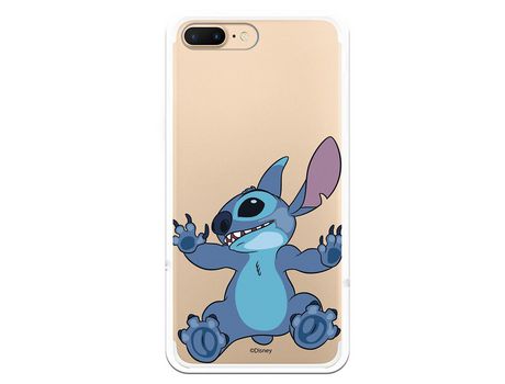 Funda para iPhone 7 Plus Oficial de Disney Stitch Trepando - Lilo & Stitch