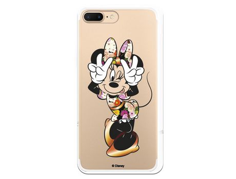 Funda para iPhone 7 Plus Oficial de Disney Minnie Posando - Clásicos Disney