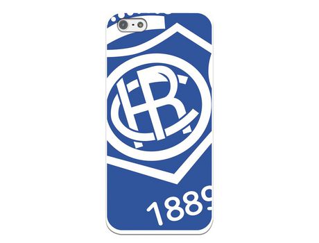 Funda para iPhone SE 2016 del Recre Escudo Fondo azul - Licencia Oficial Real Club Recreativo de Huelva
