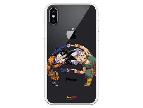 Funda para iPhone X Oficial de Dragon Ball Goten y Trunks Fusión