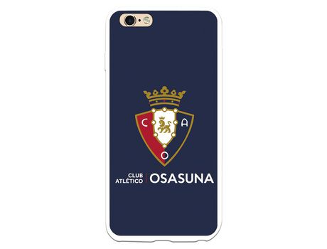 Funda para iPhone 6 Plus del Osasuna Escudo Fondo azul - Licencia Oficial CA Osasuna