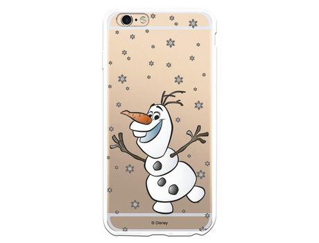 Funda para iPhone 6 Plus Oficial de Disney Olaf Transparente - Frozen