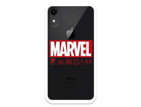 Funda para iPhone XR Oficial de Marvel Marvel Logo Red - Marvel