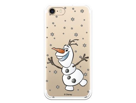 Funda para iPhone 7 Oficial de Disney Olaf Transparente - Frozen