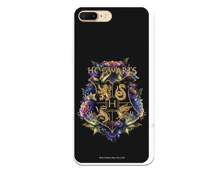 Funda para iPhone 7 Plus Oficial de Harry Potter Hogwarts Floral - Harry Potter