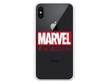 Funda para iPhone X Oficial de Marvel Marvel Logo Red - Marvel