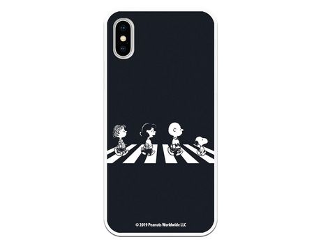 Funda para iPhone X Oficial de Peanuts Personajes Beatles - Snoopy