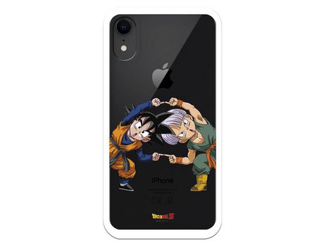 Funda para iPhone XR Oficial de Dragon Ball Goten y Trunks Fusión