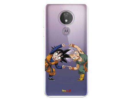 Funda para Motorola Moto G7 Power Oficial de Dragon Ball Goten y Trunks Fusión