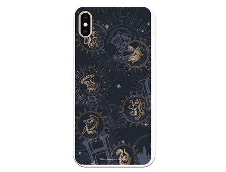 Funda para iPhone XS Max Oficial de Harry Potter Insignias Constelaciones - Harry Potter