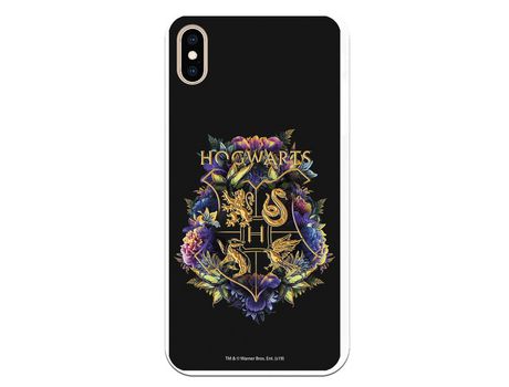 Funda para iPhone XS Max Oficial de Harry Potter Hogwarts Floral - Harry Potter