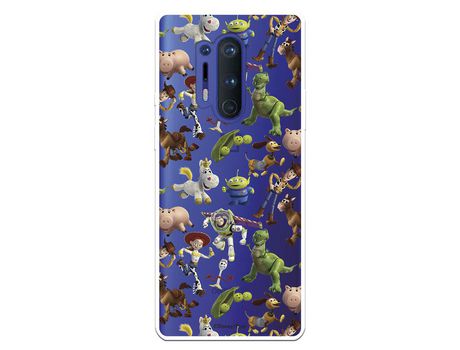 Funda para OnePlus 8 Pro Oficial de Disney Muñecos Toy Story Siluetas - Toy Story