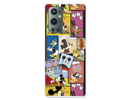 Funda para OnePlus 9 Pro Oficial de Disney Mickey Comic - Clásicos Disney