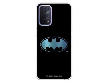 Funda para Oppo A74 5G Oficial de DC Comics Batman Logo Transparente - DC Comics